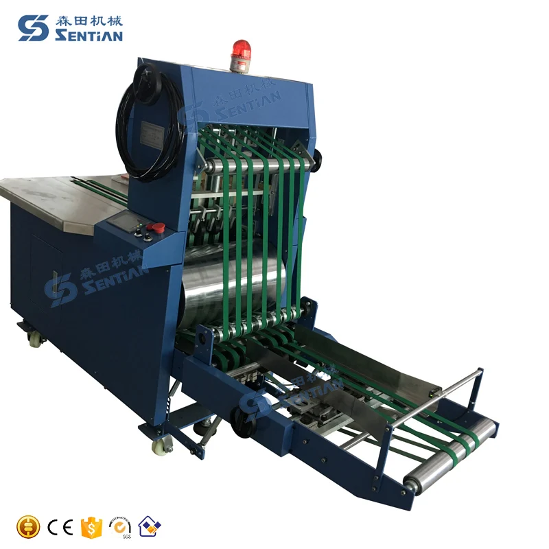 Ali baba china gold suppliers gathering & sewing a4 size book binding machine