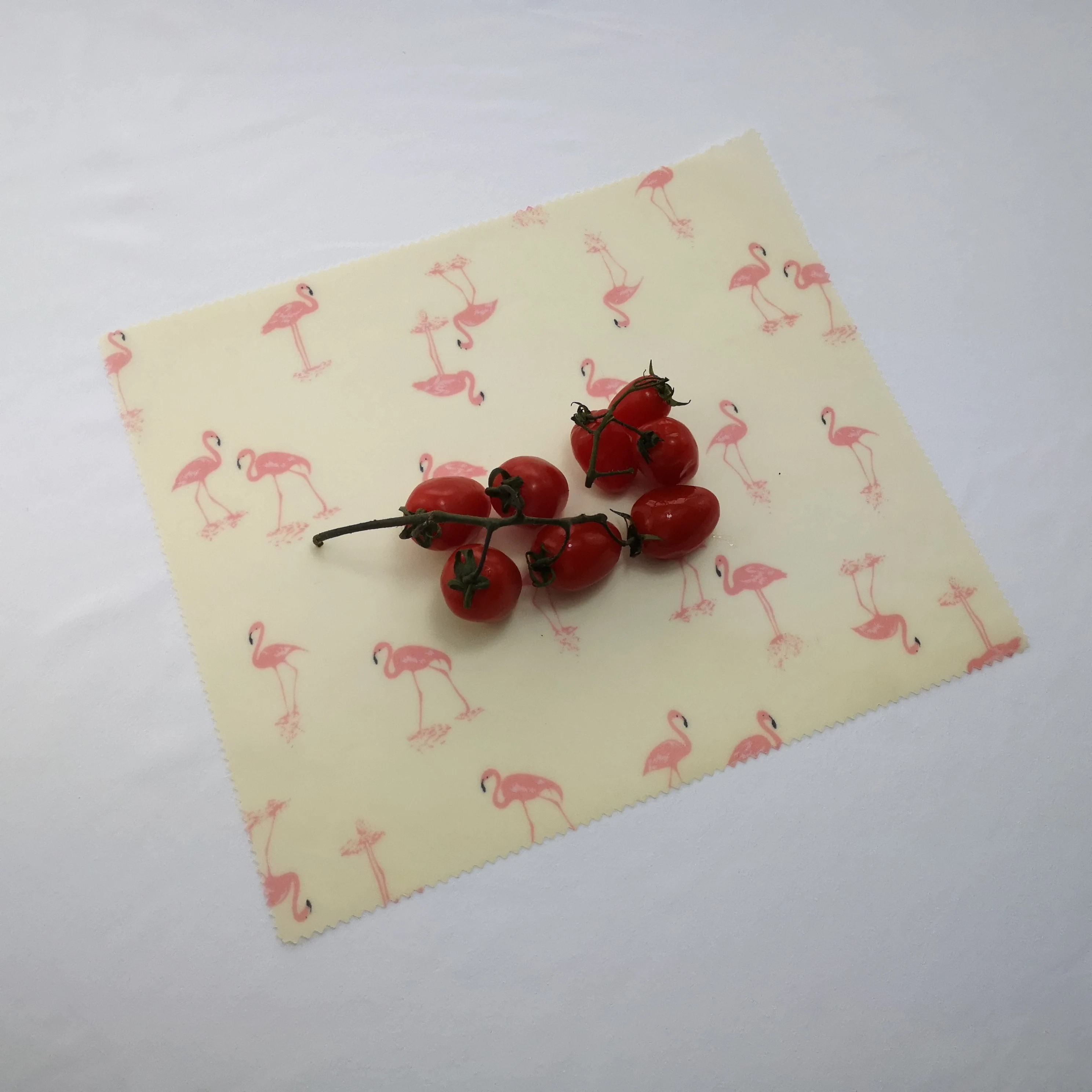 Sandwich Lunch Bags hot Selling Biodegradable Natural Organic Cotton Fabric Beeswax reusable Food Wraps