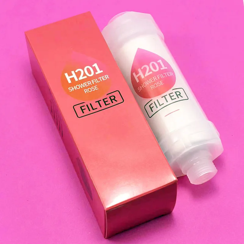 H201 Bathroom Fragrance Healthy Skin Shower Tap Water Purifier Vitamin C Portable Shower Filter