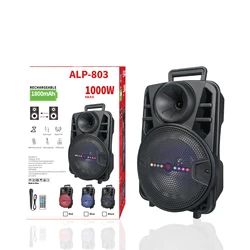ALP Speaker 8 Inch Trolley Speaker Cheapest Price Party Speaker