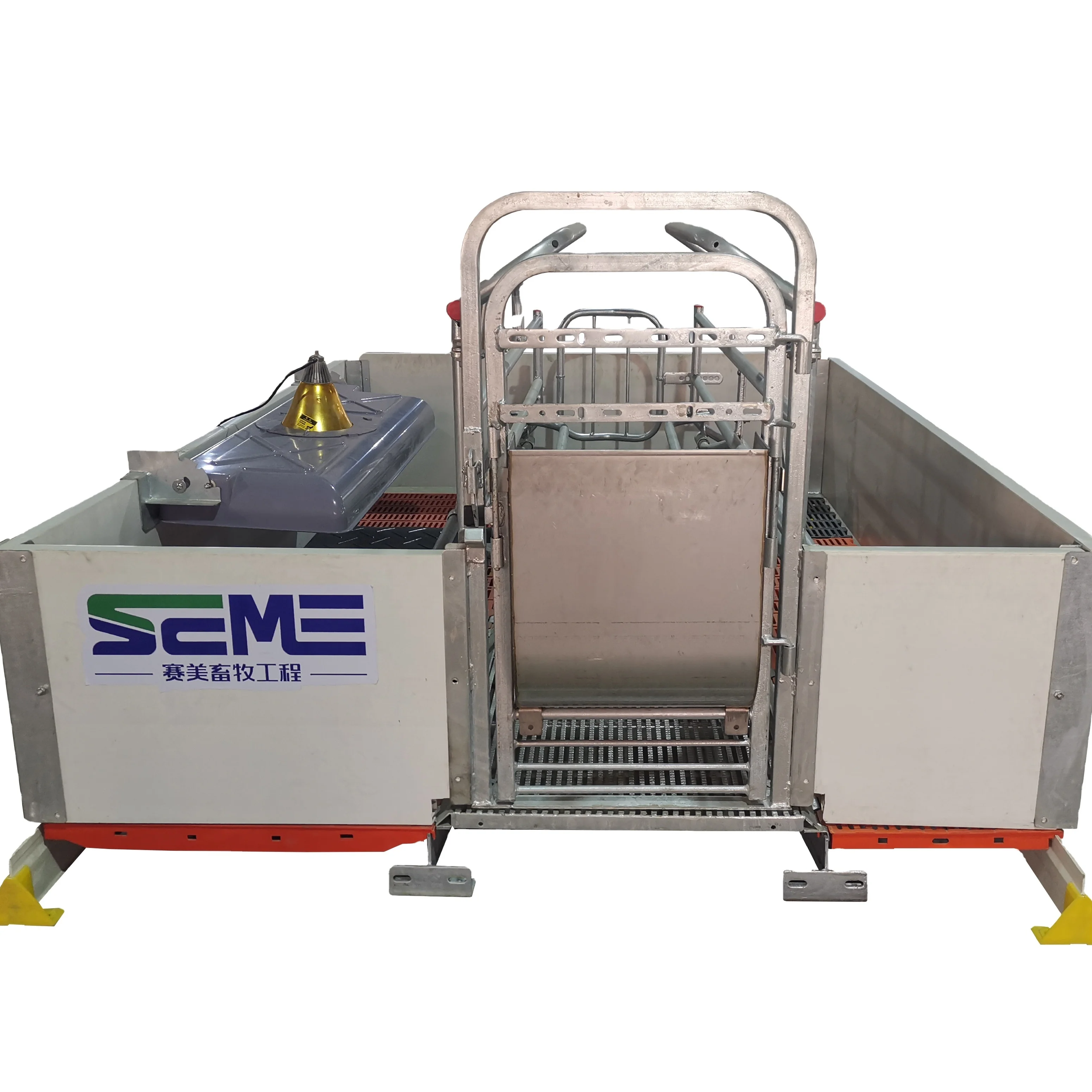 Оборудование для выращивания животных на ферме, оцинкованная круглая трубка горячего погружения, свиная ручка, клетка для свиней, на продажу