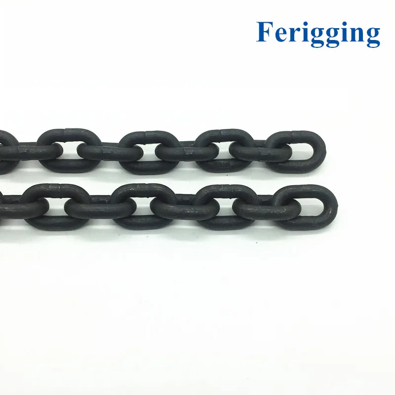 Ferigging G80 Black Oxidised EN818-2 Chain Lifting 8mm