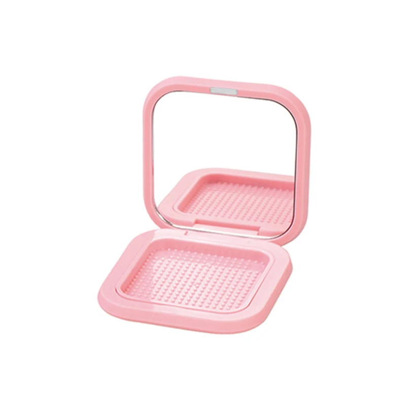 Mini powder case small powder container cosmetic single custom eyeshadow case