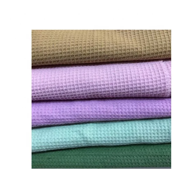 
2020 latest design fashion soft poplin cotton newest waffle fabric 
