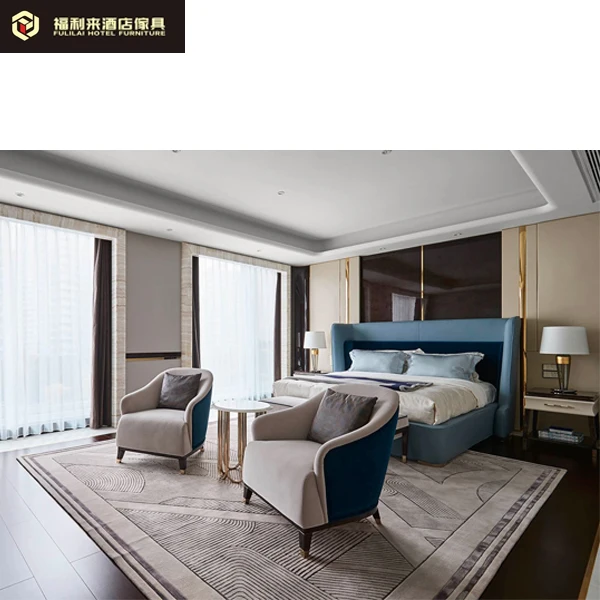 Dubai used 3 star hotel wood bedroom furniture sets for sale