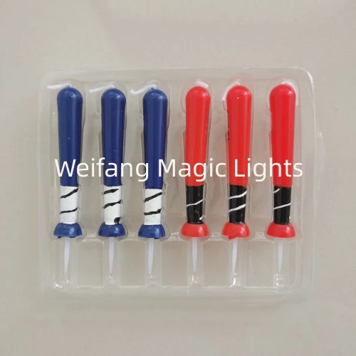 Wholesale Baseball Bat Birthday Cake Party Candle For Men Boy
