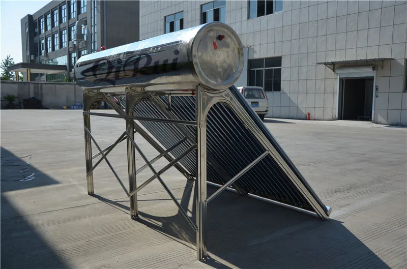 factory price 50L 100L 150L 200L 300L 500L High Efficiency Vacuum Tube Non-pressure Solar Water Heater for commercial