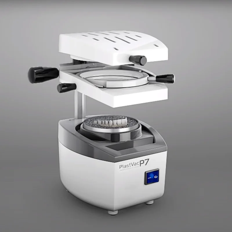 2022 High Quality Dental Laboratory Equipment Vacuum Molding Machine P7 Press Mold Machine Retainer Orthodontic Retainer Vacuum