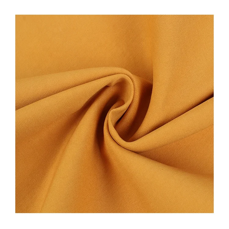 Factory price customized 2021 best selling warp stretch spandex tecido  toko twill bengaline  fabric