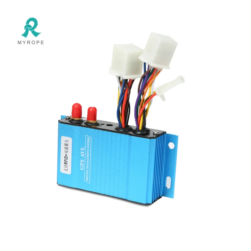 Real Time Tracking Car Gps Tracker with Fuel Level Sensor Truck Fuel Level Monitor System  RFID Card  2 RS232 Serial Ports