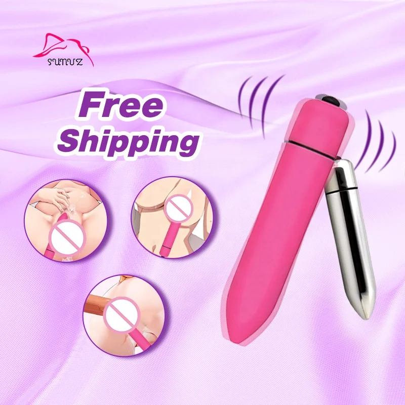 Free Shipping Low Price Adult Sex Toys Wholesale 10 Speed Mini Bullet Vibrator Female Sex Toy G Spot Lipstick Bullet Vibrator