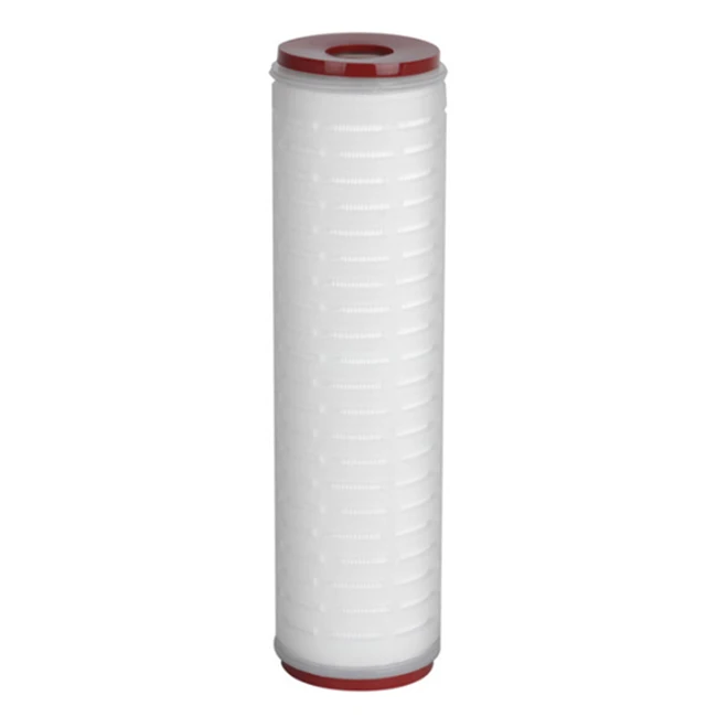 Latest Design OEM 1 Micron Washable PP Pleated Absolute  Beer Filter Cartridge For Bottled Water Production To  Purify