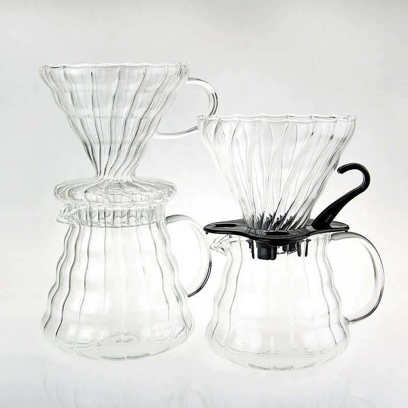 Glass Coffee Kit Tools Hot or Cold Drip Maker Pot