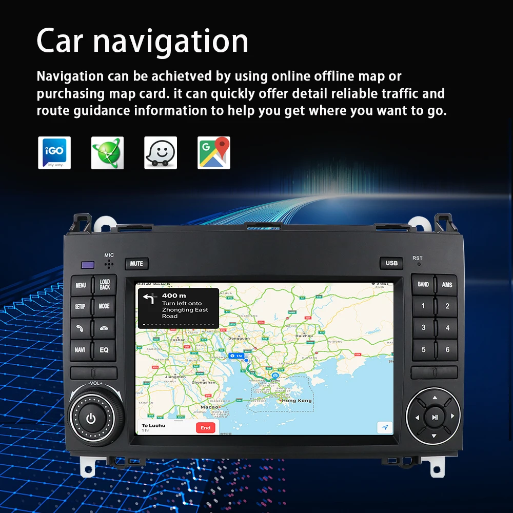 2 Din Car Multimedia Player Android 13 Gps Autoradio For Mercedes Benz B W245 B150 B160 B170 B180 B200 B55 2005-2011