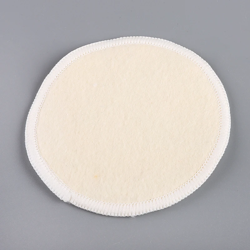 Zero Waste 8cm Round Linen Facial Cleansing Pads Organic Laundry Bag Reusable Hemp Face Makeup Remover