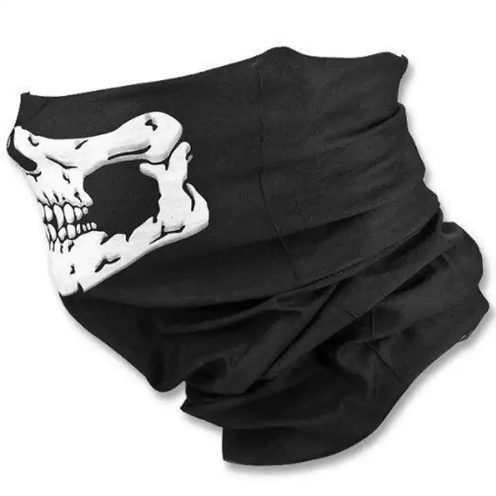 New Skull Face Mask Outdoor Sports Ski Bike Motorcycle Scarves Neck Snood Cosplay Halloween party mask