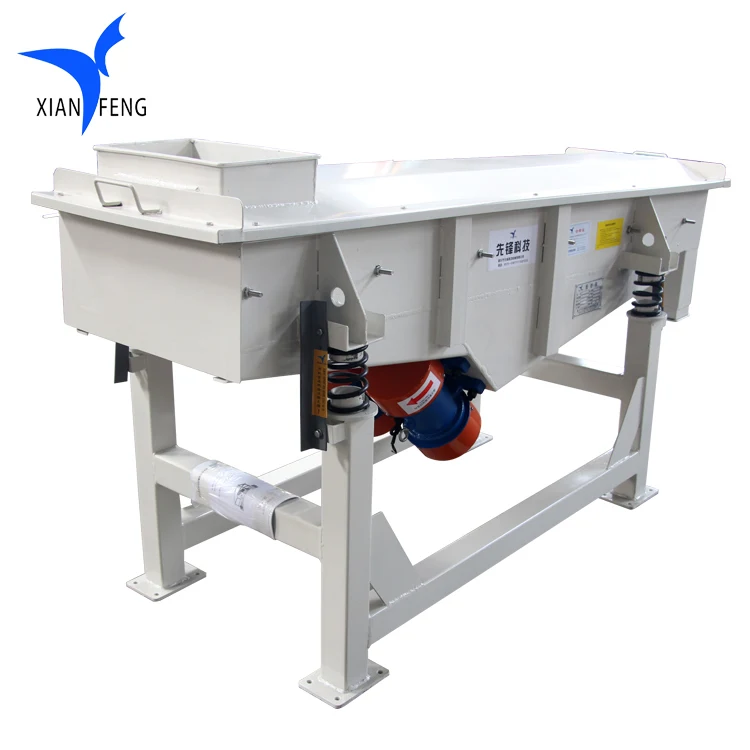 High Capacity Paper Industry Linear Square Vibratory Screening Machine