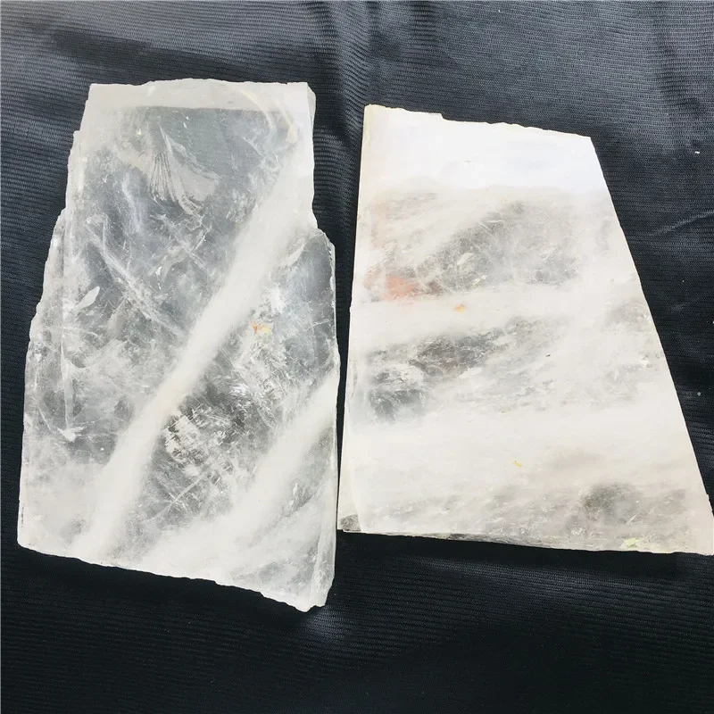 Wholesale Polished rough crystal  Slices  Natural rose quartz Crystal Slice crystal slab for decoration