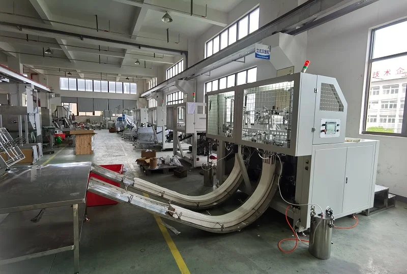 ZX-2000 biodegradable paper lunch box making machine, disposable paper bento lunch box machine