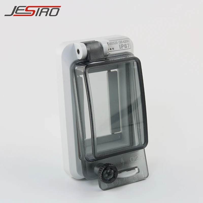  JESIRO Ip67 02A Прозрачная защитная крышка распределительного ящика для