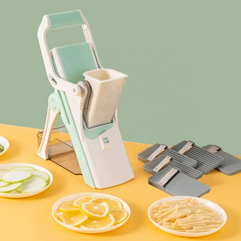 Multifunction Kitchen Accessories Safe Manual Onion Veggie Chopper Graters Frozen Meat Slicer Mandoline Vegetable Slicer Cutter
