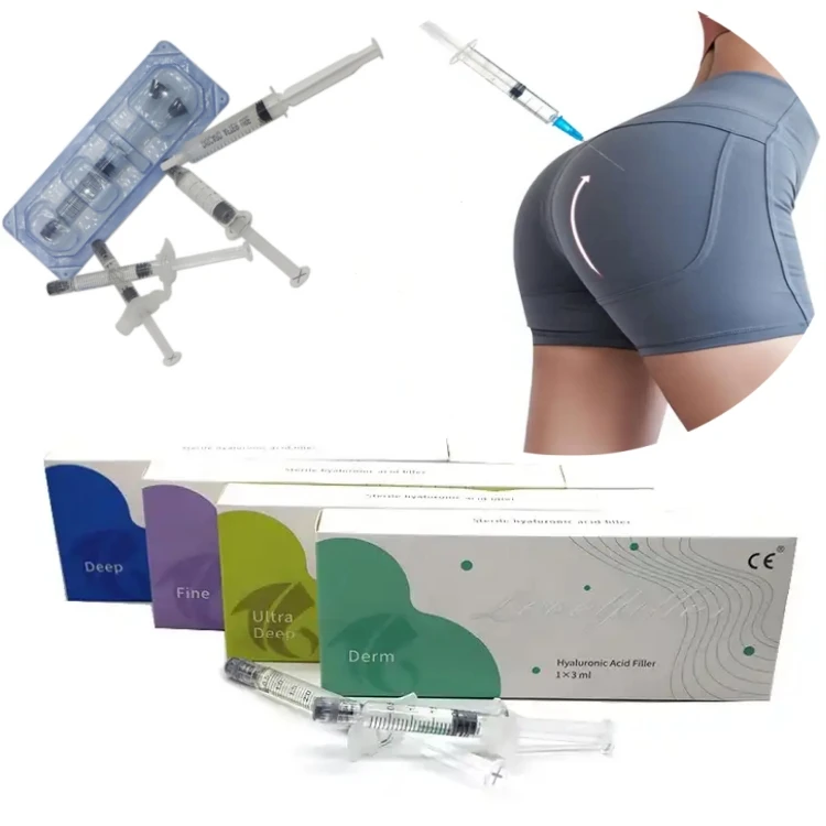 Breast Enlargementultra Dermal Filler Body Filler Boob Lip Buttocks Cross-linked Butt injection hyaluroic acid gel