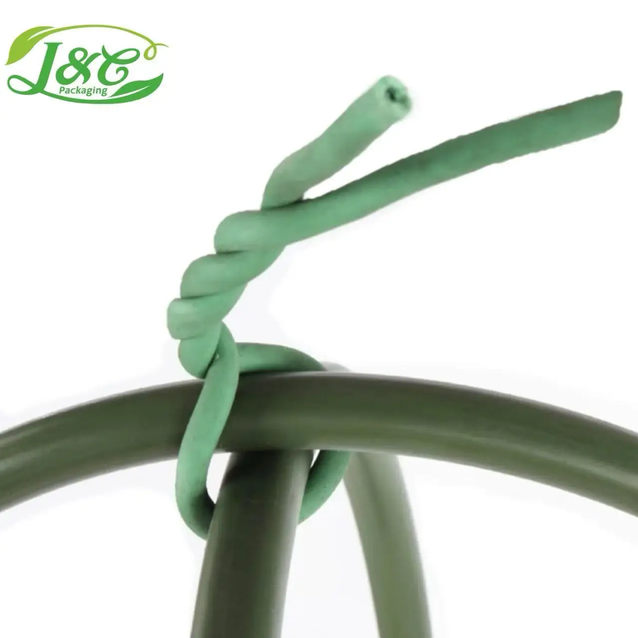 Reusable Cable Ties Plastic Coated Iron Bundle With Cutter climbing Plants Gardening Braided Polyester Nylon Cord Leash Rope