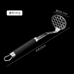 Factory Direct Vegetable Fruit Multi Purpose Industrial Ricer Garlic Stainless Steel Potato Masher Press