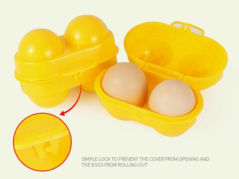 Multi-Size Indoor and Outdoor Egg Storage Organizer Portable Egg Carrier Egg Case