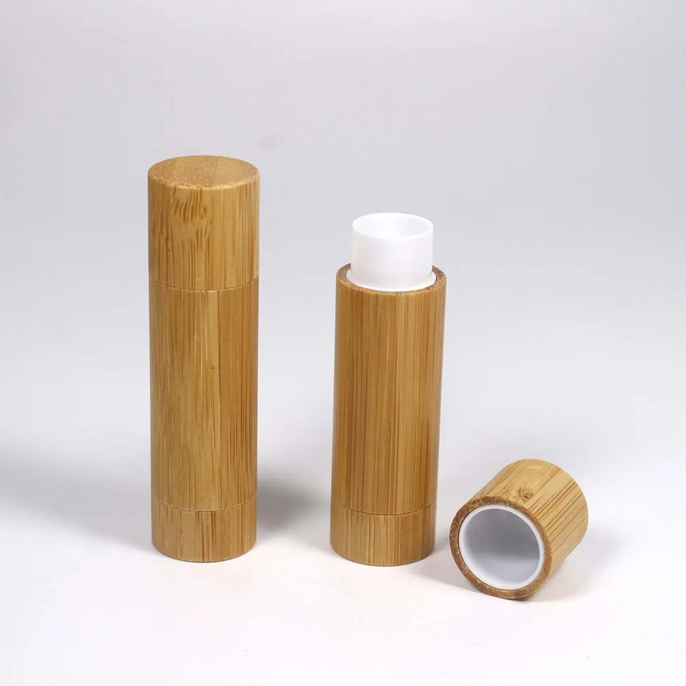 Bamboo Lipstick Tube 5g Eco friendly bamboo and plastic cosmetic packaging container
