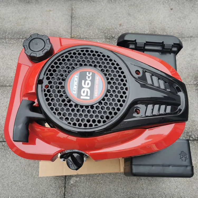 Single Cylinder Recoil Start Vertical Shaft 3.6KW Loncin 196CC 1P70FA Gasoline Engine