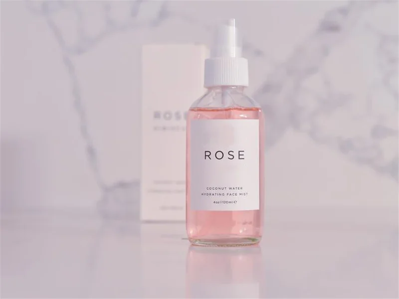 NOYEON Rose Water Calming Face Toner and Mist with Green Tea, Aloe and Hyaluronic Acid for Hydration, Toning and Priming