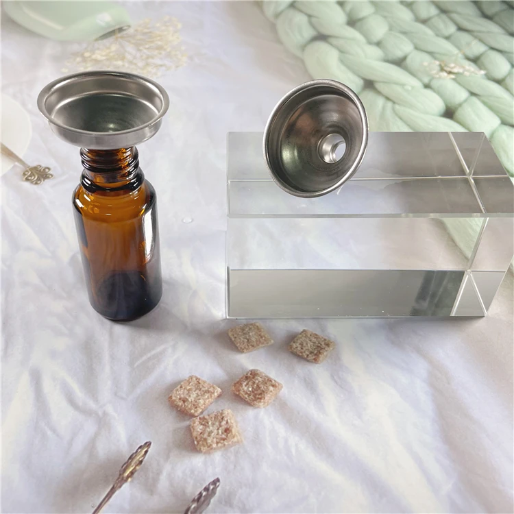 Multifunctional Stainless Steel 304 Oil Water Spices Wine Flask bottle MINI Funnel For Home Kitchen