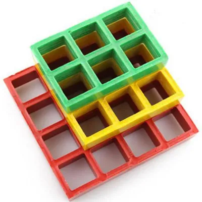 Car Wash Trench Drain Grating Tree Fiberglass Reinforced Plastic Frp Grating for Drain Cover
