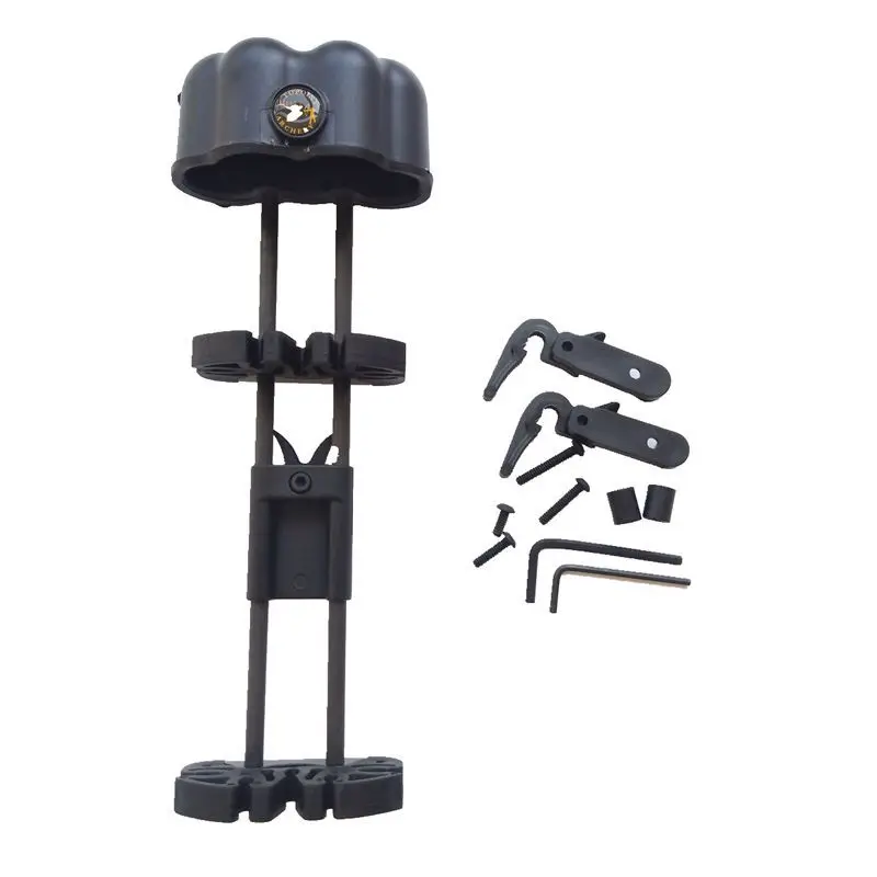 2024 Hunting portable archery compound bow quiver black arrow quick dismantled holder for compound bow
