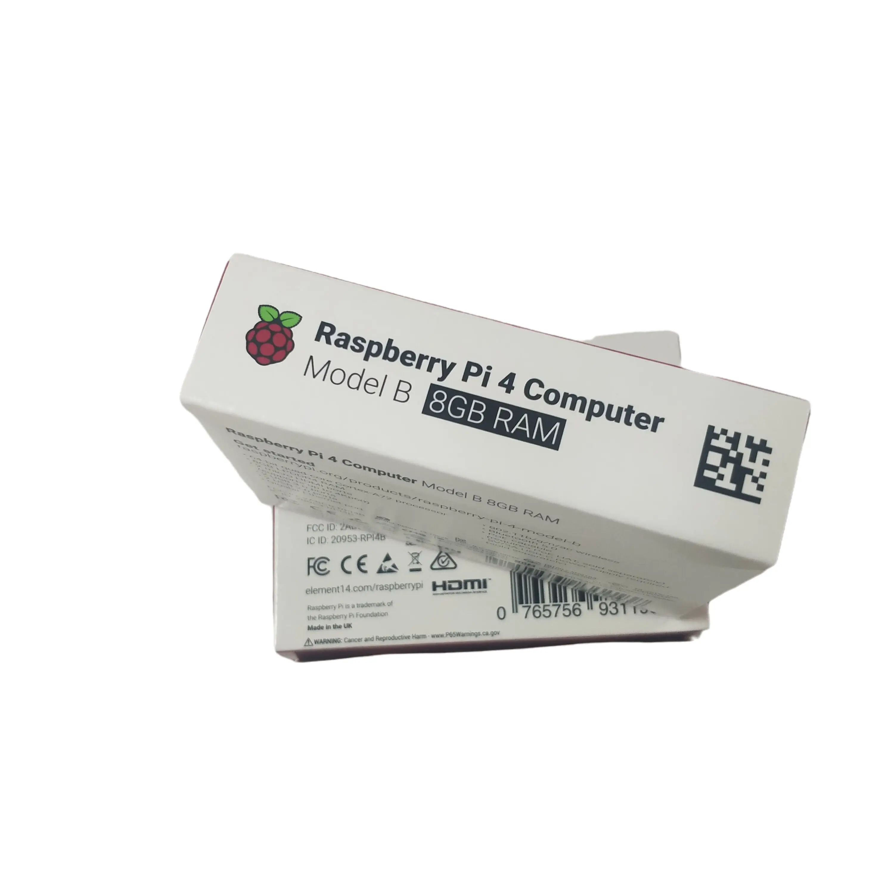 Макетная плата Raspberry Pi 4-го поколения 1/2/4/8 ГБ Двухдиапазонная 4B Wi-Fi Bluetooth 5 0 двойное
