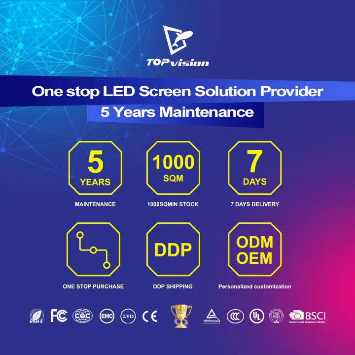 TOPvision открытый полноцветный цифровой вывески и дисплей водонепроницаемый рекламный экран