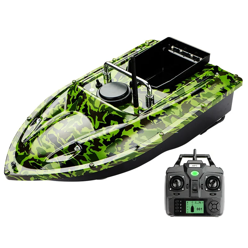 China Black Green Jabo Remote Control Honsto Gps Fishing Bait Boat Sonar With Single Contain