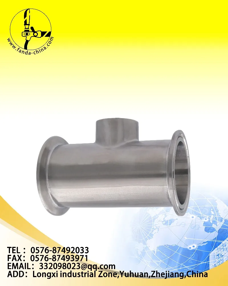 Fanda G3/4 т-тип трехходовые внутренние резьбовые фитинги Специальная нержавеющая сталь тройник для пива фурнитура для швейных м