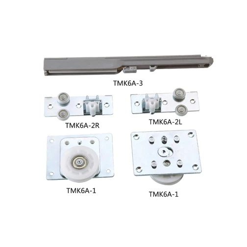 TMK6C soft closing heavy duty sliding wardrobe door roller with bearing