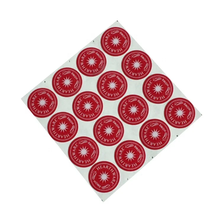 Custom Print Shipping Label Silk Screen Printing Decals Graphic Overlay Adhesive Embossed Sticker Packaging Label for Medical