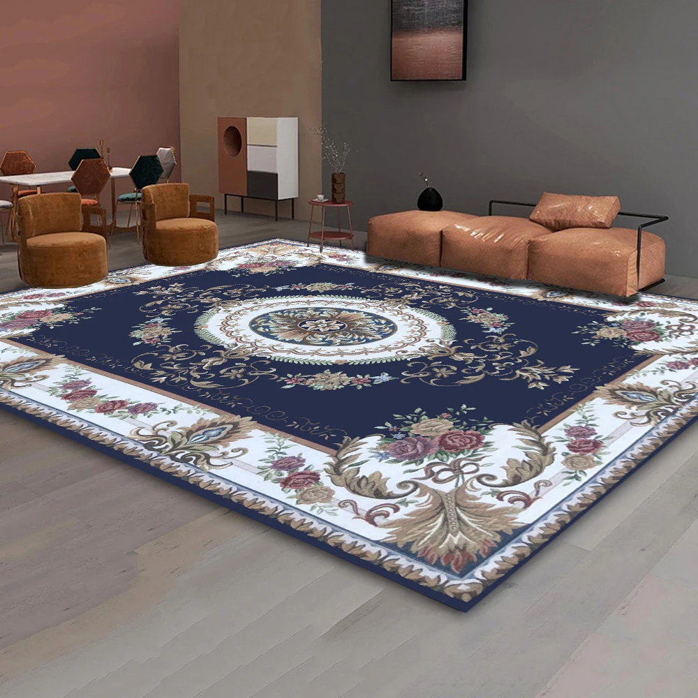 Printed Carpet Luxurious Teppich Woven Turkish Mat Area Persian Carpets