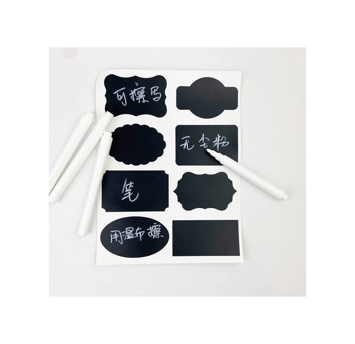 White Liquid Chalk Marker Pen Used On Glass Windows Chalkboard Erasable Blackboard Pen Liquid Ink Pen Dust-free Chalk