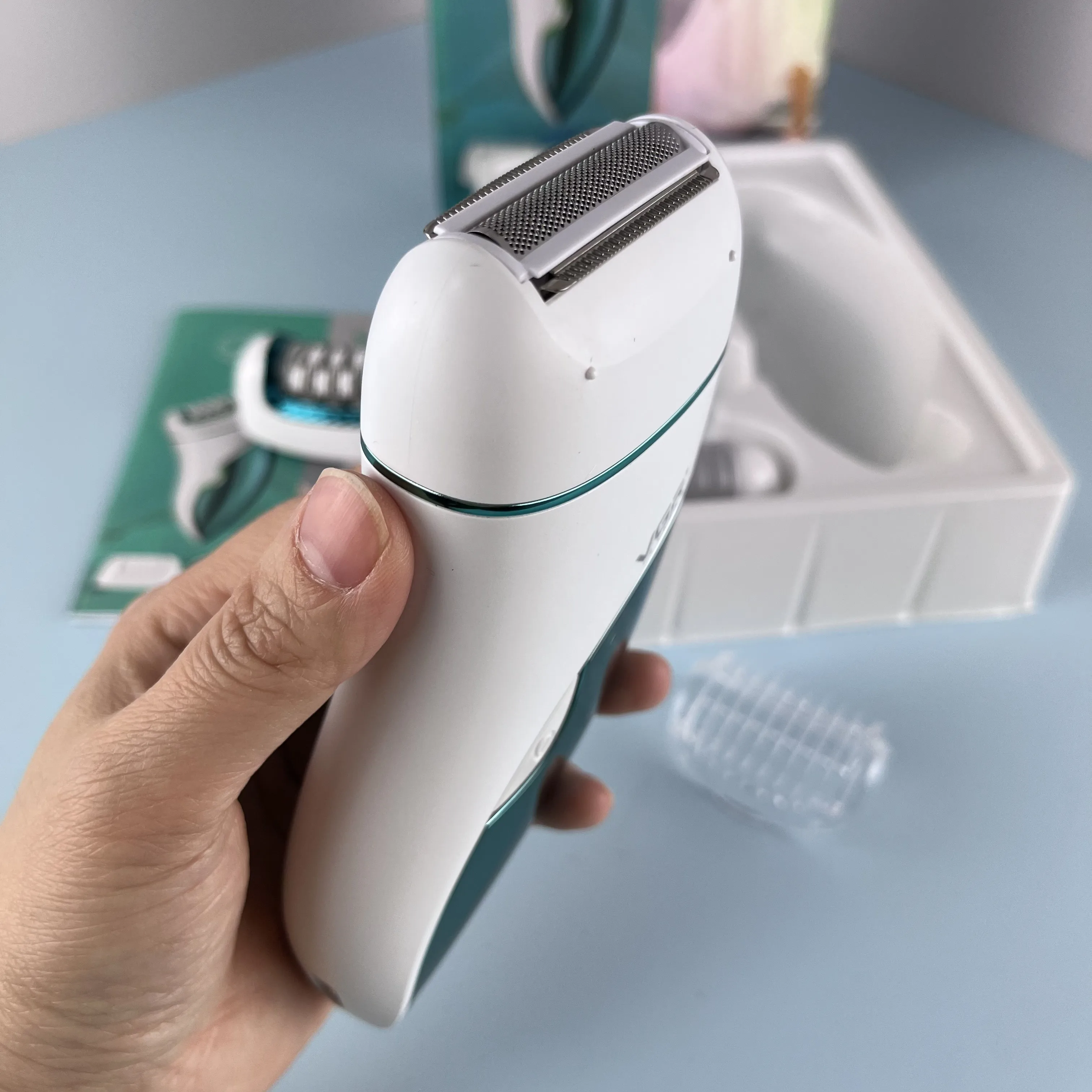 Vgr V-731 Electric 3 In1 New Epilator Needle Hair Removal Lady Women Body Leg Shaver Womens Cordless Lady Shaver