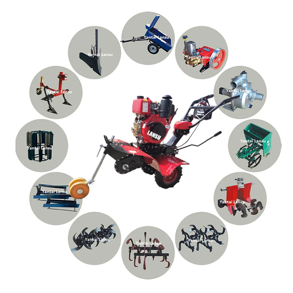 Electric 1050W  Machine Garden Mini Tillers and Cultivator power tiller combine harvester kama power tiller weeder