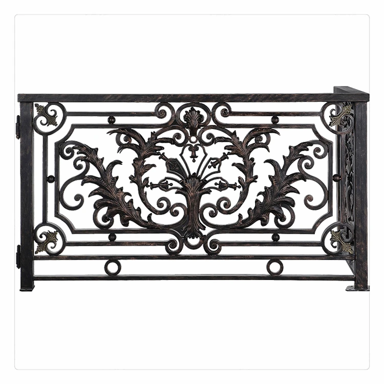 Designs Outdoor Balcony Used Wrought Iron Railings