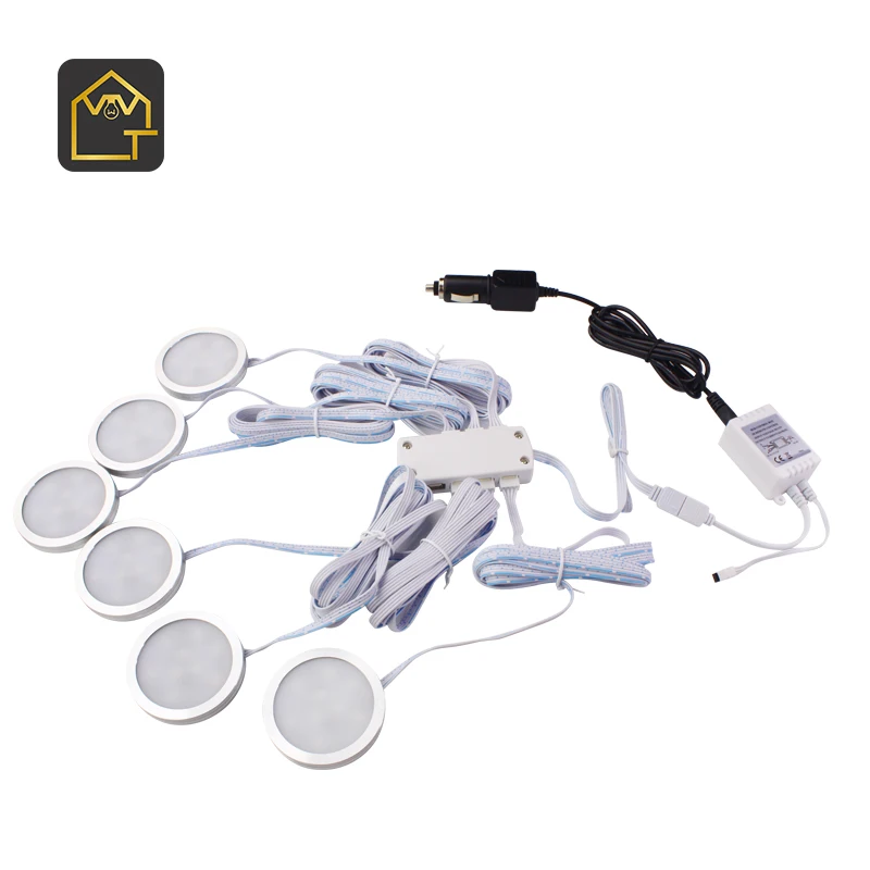 Professional Wholesale High Quality mini led puck light led puck light surface mounted super thin led puck lights