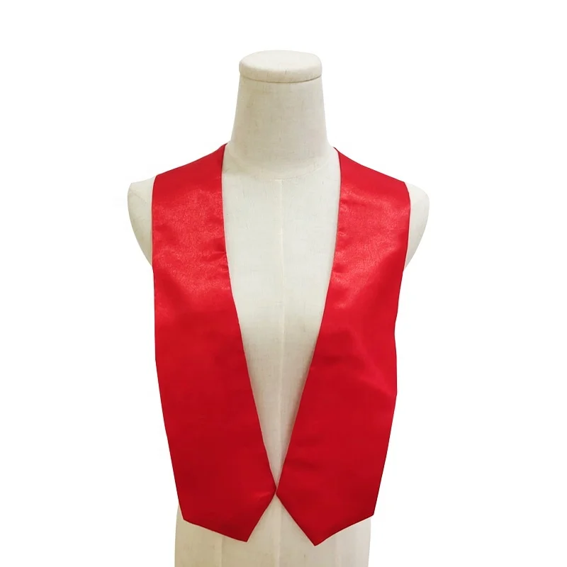 Unisex Graduation Stole Plain Graduation Sash Honor Stole for Graduation Students