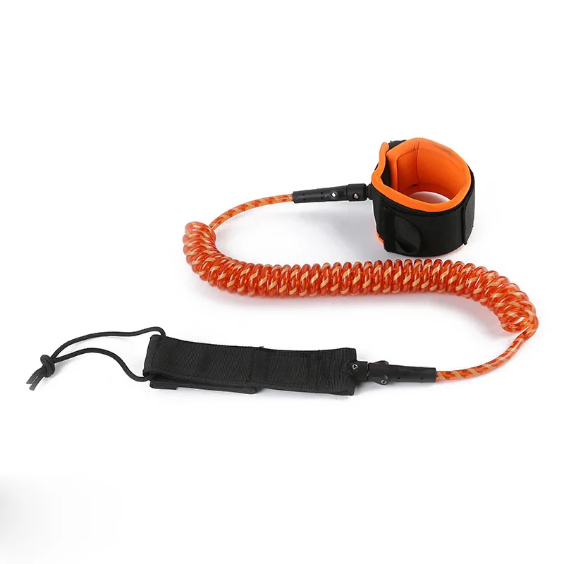 Surffoot Telescopic Life Rope Plastic Safety Accessory for Windsurfing SUP & Water Ski Can Rotate on Surfboard