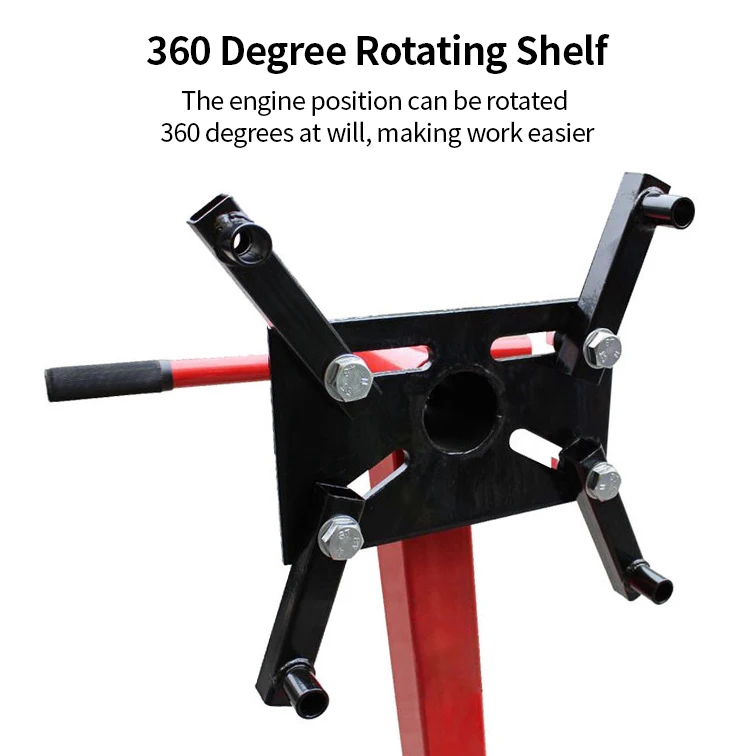 Оптовая продажа для сборки и разборки двигателей 1250 фунтов Емкость 360 градусов головки двигателя стенд ремонта автомобиля